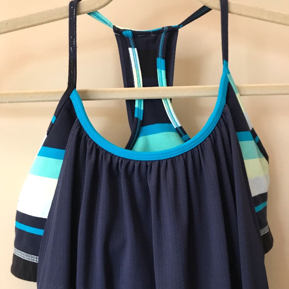 lululemon No Limits Tank - Blue, Size 8, EUC